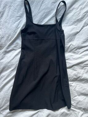H&M Black Mini Dress with Thin Straps